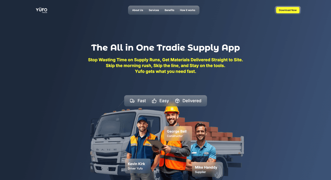 YUFO Trade - Delivery App