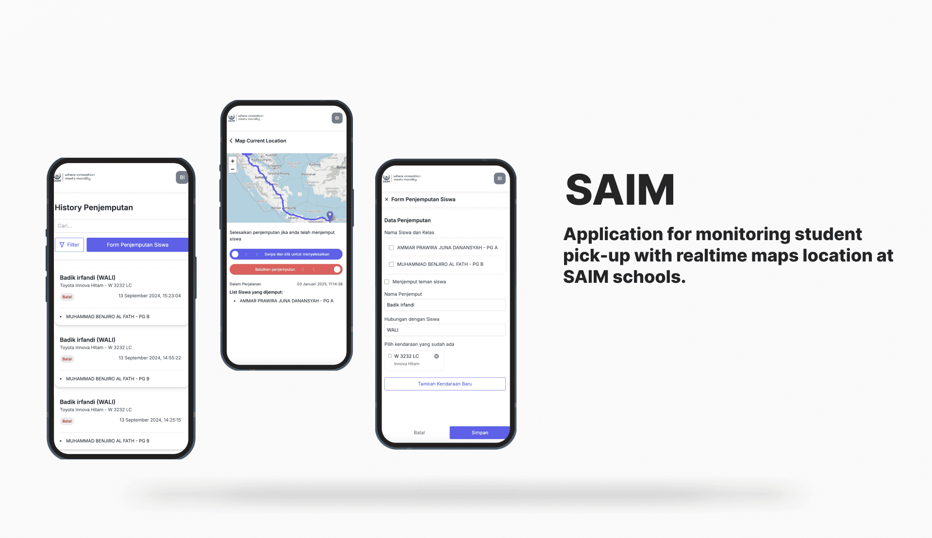 SAIM screenshot